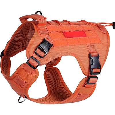  Tactisch hondenharnasvest met handvat