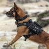 ပြင်ပခွေးလမ်းလျှောက်ရန်အတွက် Tactical Accessory Dog Bag Desighed