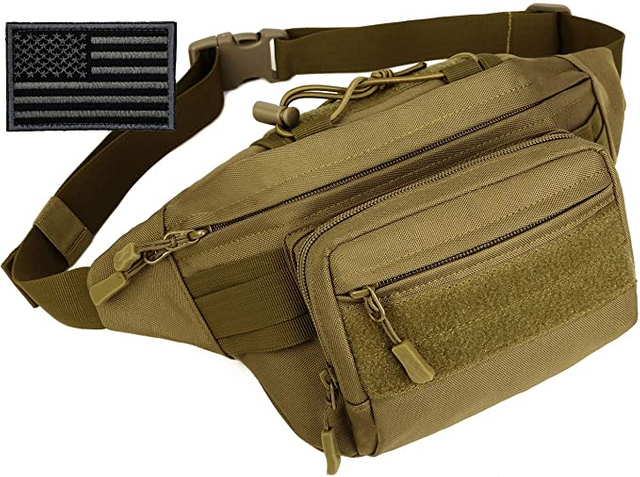 T&uacute;i đeo thắt lưng chiến thuật T&uacute;i đeo thắt lưng qu&acirc;n đội MOLLE (Bao gồm miếng v&aacute;) # W1252