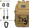 Uitbreidbare tactische rugzak 45L-50L Army Molle Assault-rugzak #5151