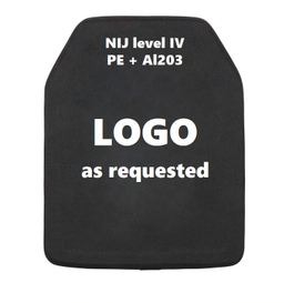 Tahap IV Ballistic Plate (PE + AL203) Nij .06 Bersertifikat