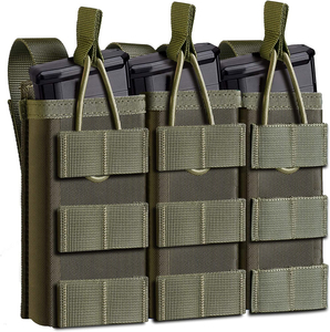 Open-Top Triple Stacker Magazine Holster Rifle voor AR-15 M4 M14 M16 G36 HK416 Magazijnen #B2452