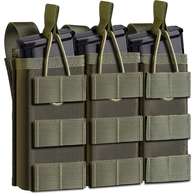 Tạp chí Triple Stacker mở đầu Tạp chí Súng trường cho AR-15 M4 M14 M16 G36 HK416 Tạp chí#B2452