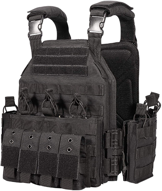 Hızlı Bırakma Camo Tacik Açık Taşıyıcı Yelek #V032