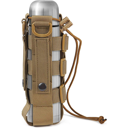 ដបទឹក Tactical ខ្សែដែលអាចលៃតម្រូវបានតិចតួចសម្រាប់ដបទឹក 17-84 Oz #1652