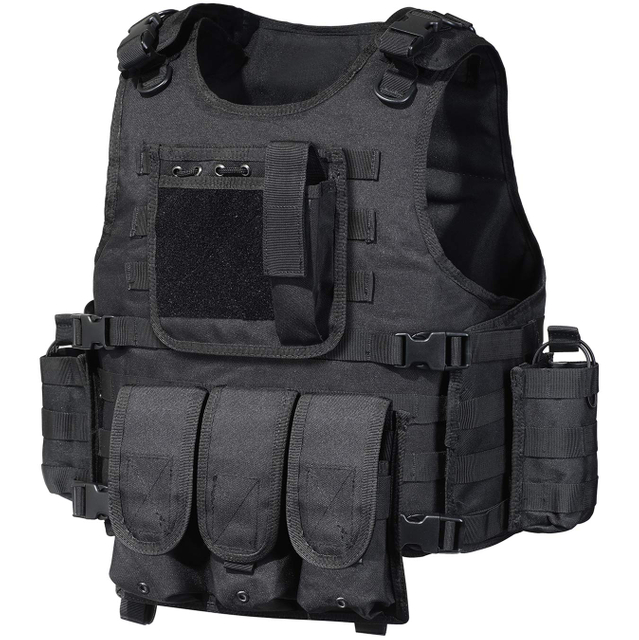 အကာအကွယ်အပြည့် Tactical Airsoft Paintball Vest #V072
