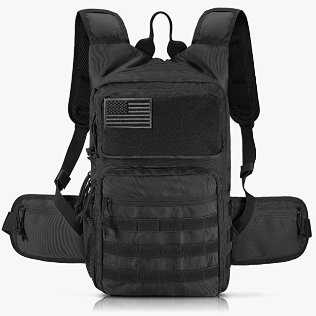 Beg galas Air Molle Tentera untuk Kembara (Tiada Pundi Air Termasuk) #B245
